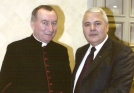 Con il Segretario di Stato la Sua Eminenza Reverendissima Pietro Parolin